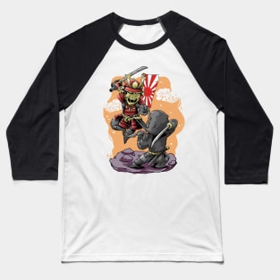 japanese ninja vs samurai Baseball T-Shirt